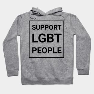 Support LGBT People Hoodie